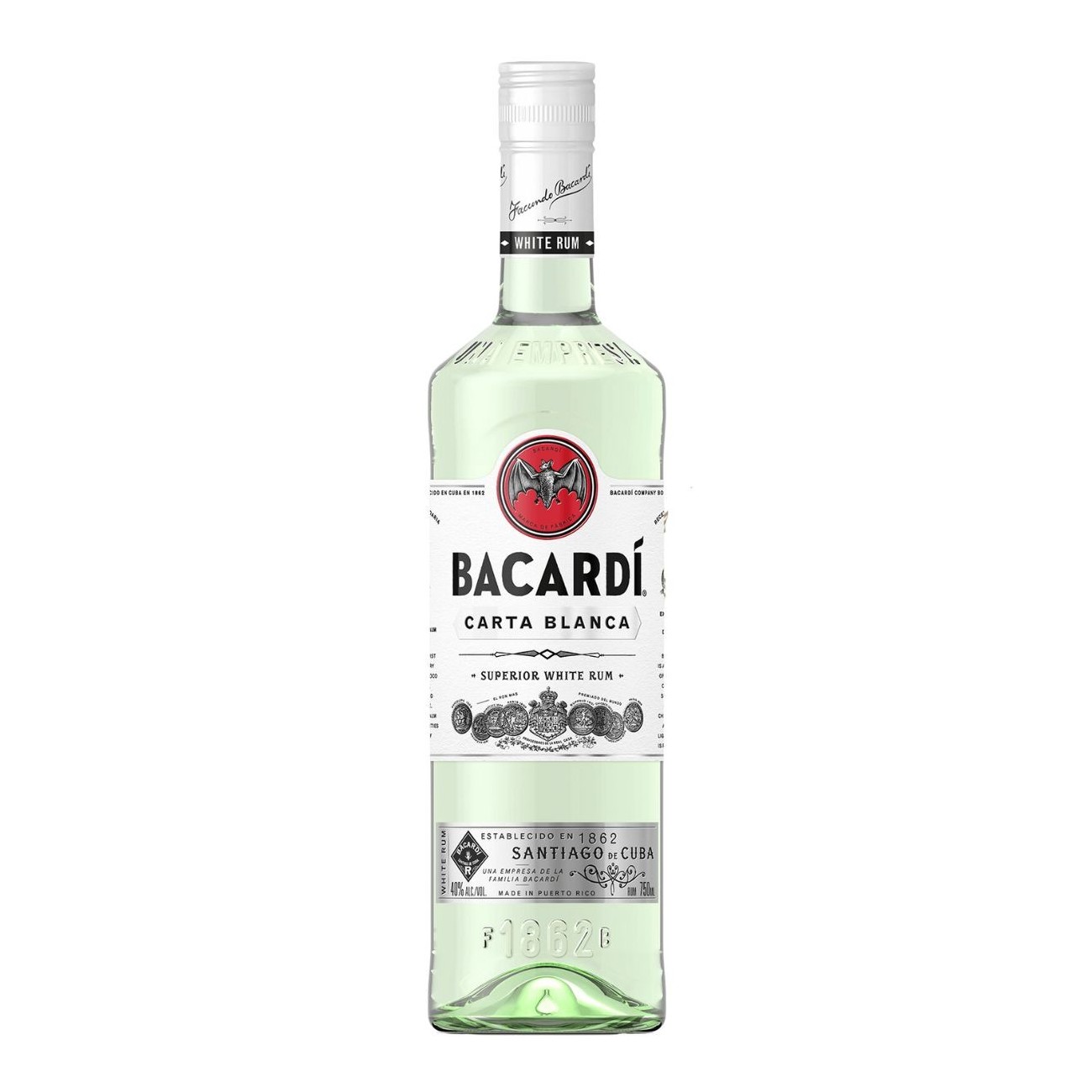 Rum Bacardi Carta Blanca