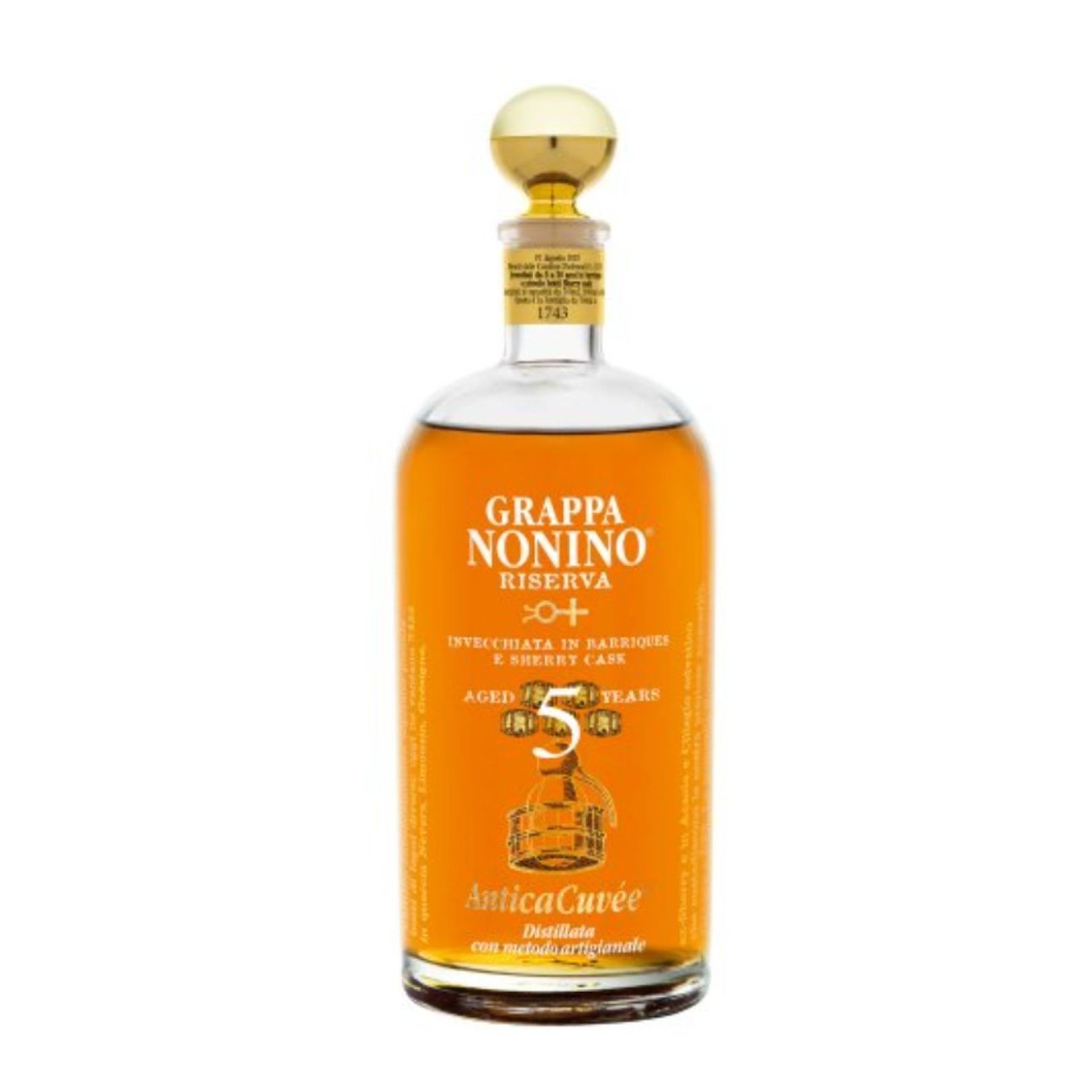 Grappa Nonino AnticaCuvée Riserva 5 anni