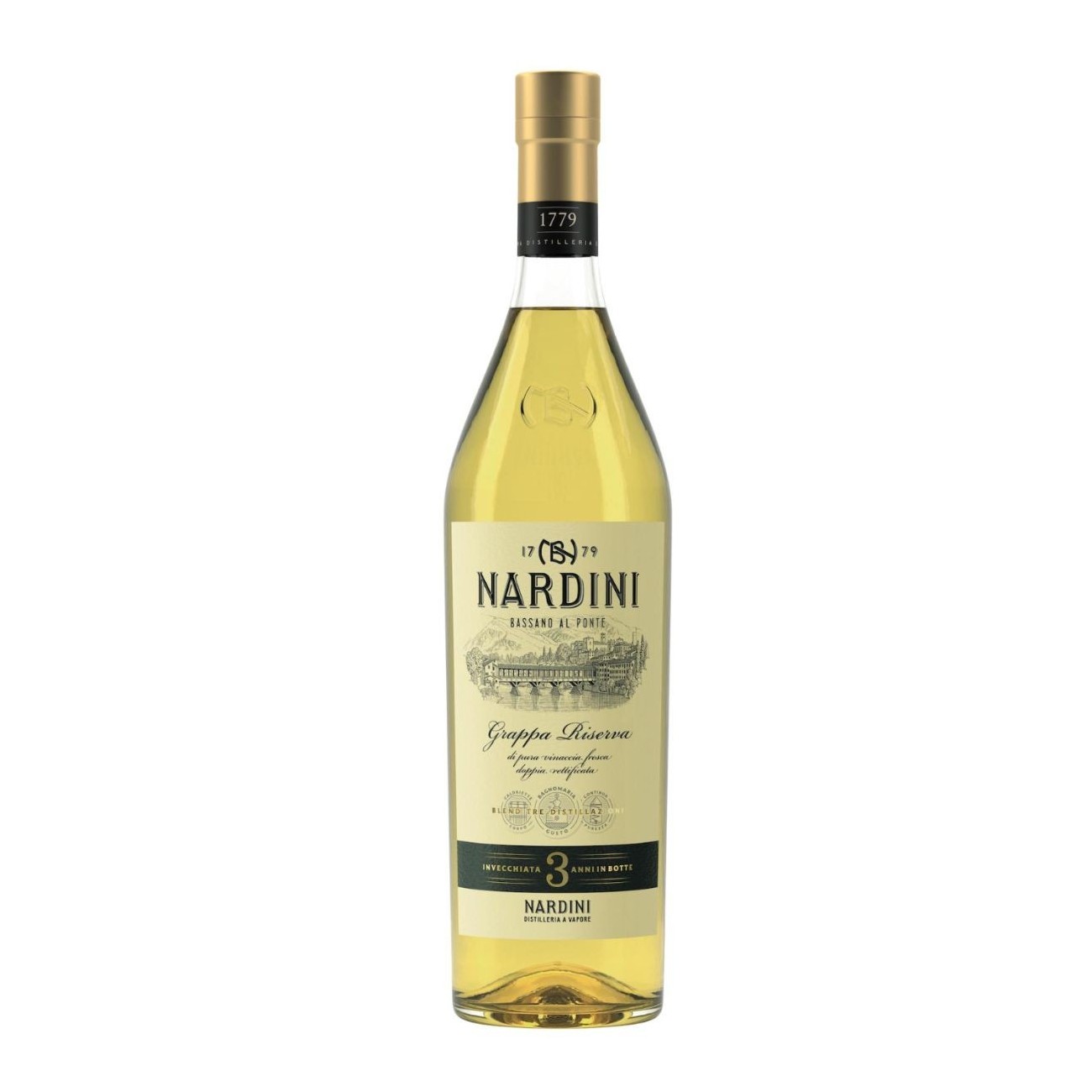 Grappa Nardini Riserva 3 Anni