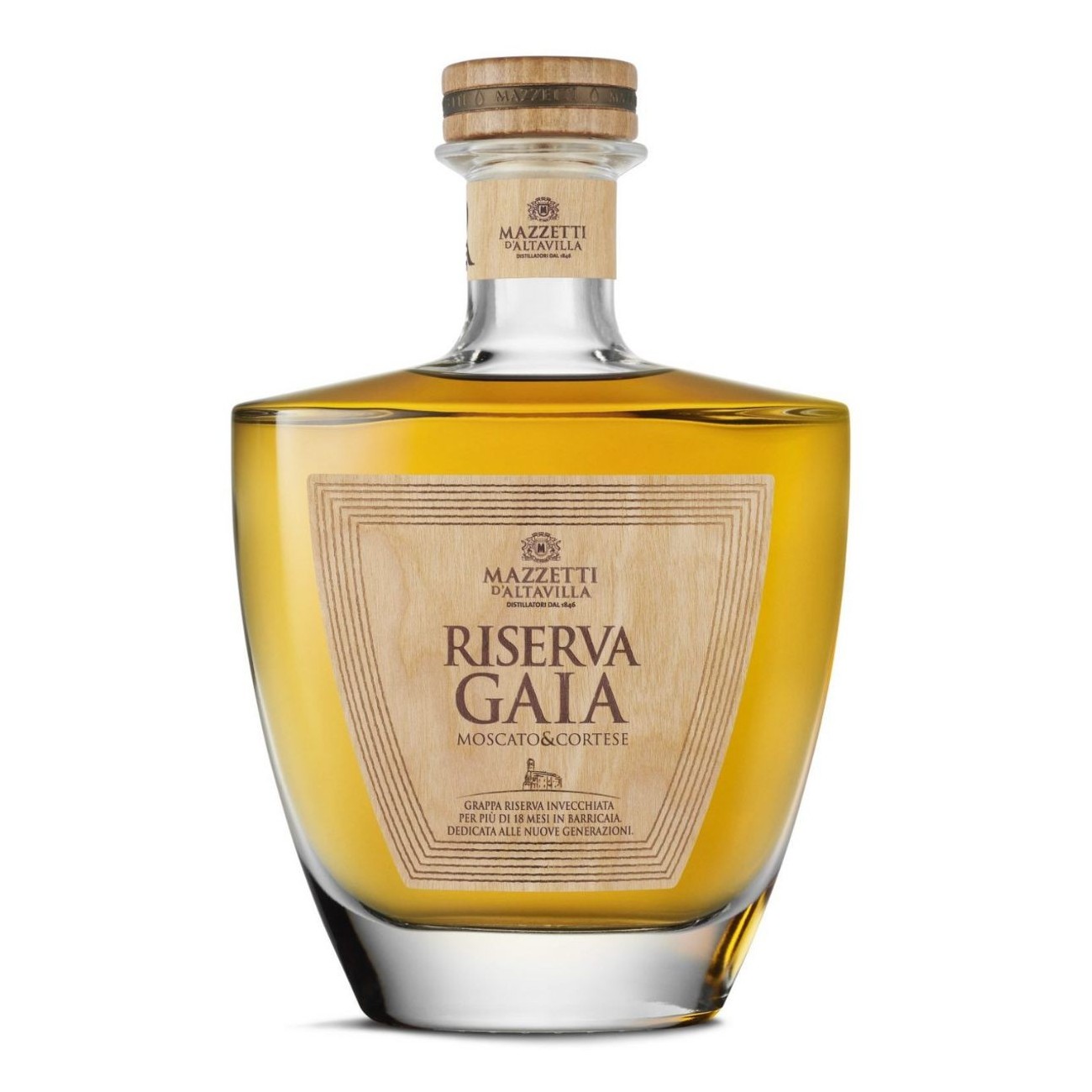 Grappa Mazzetti Riserva Gaia