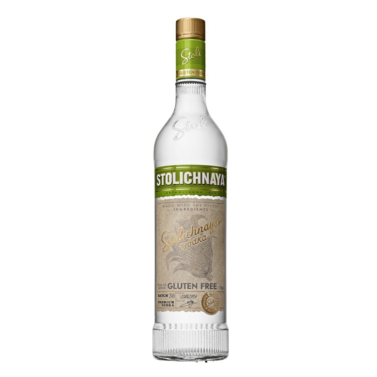 Vodka Stolichnaya Gluten Free