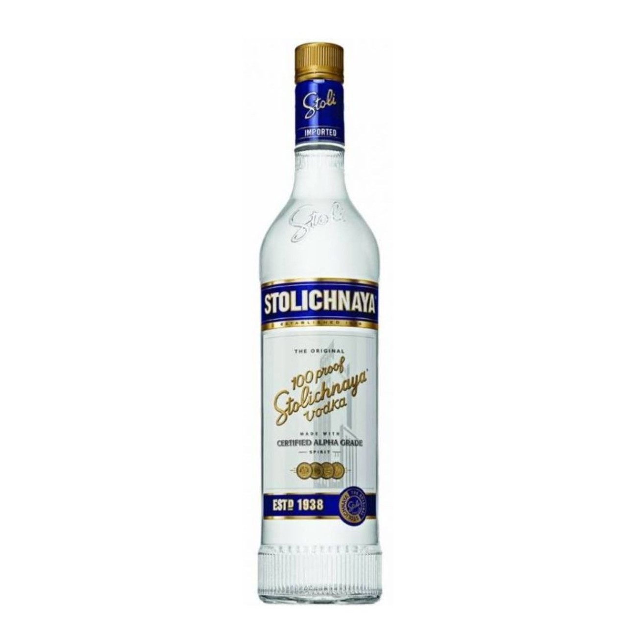 Vodka Stolichnaya 100 Proof